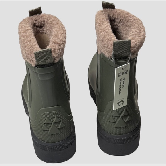 Cougar Ignite Waterproof Boots - NEW Womens Size 7 Green / Black - #47923-ZZ3 - Picture 5 of 5